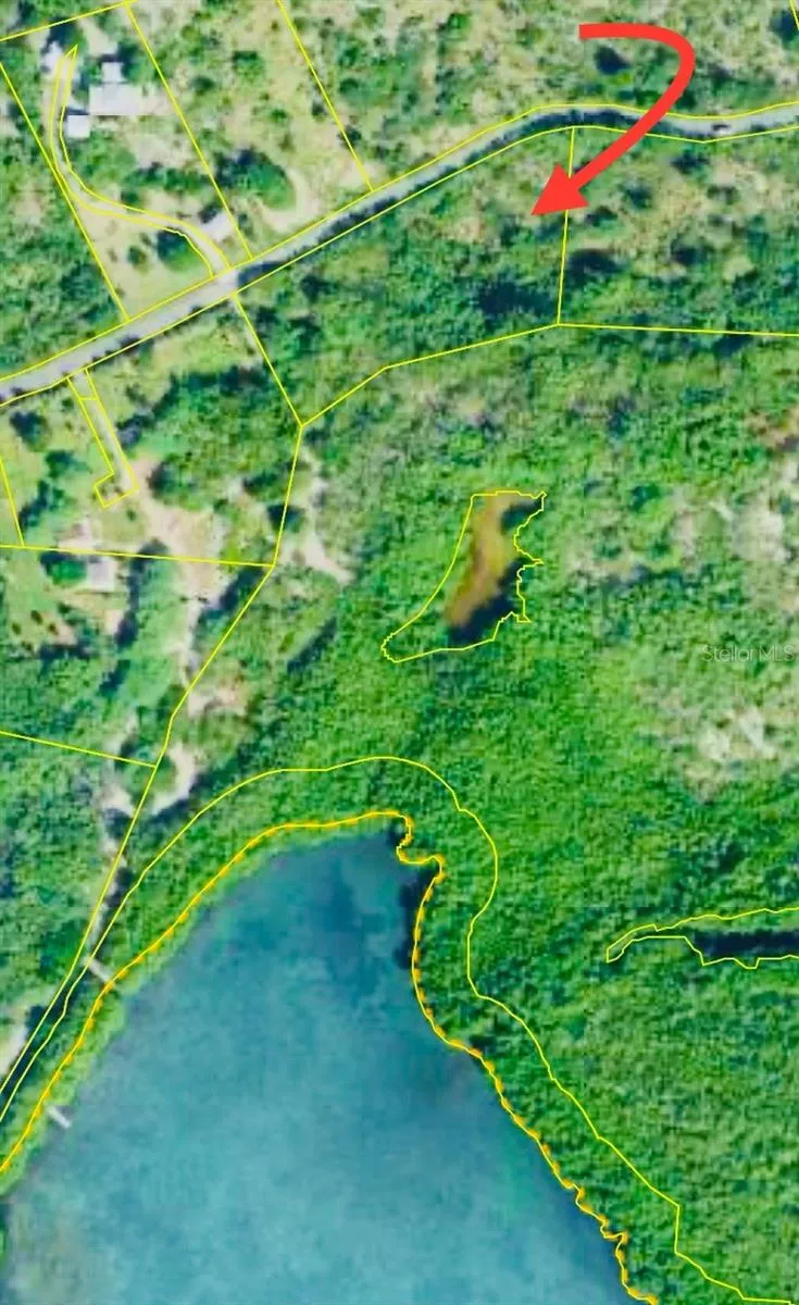 Location of the land / marked red date