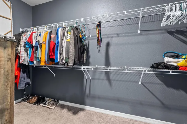 Primary Bedroom walk in Closet