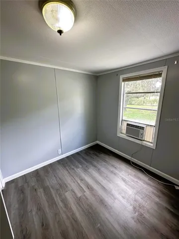 Bedroom 2 is located in the middle of the home and has a built-in closet.