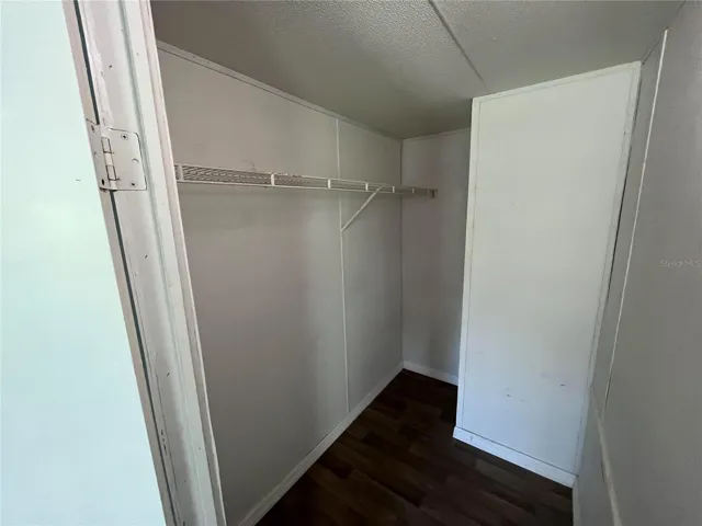 Primary closet