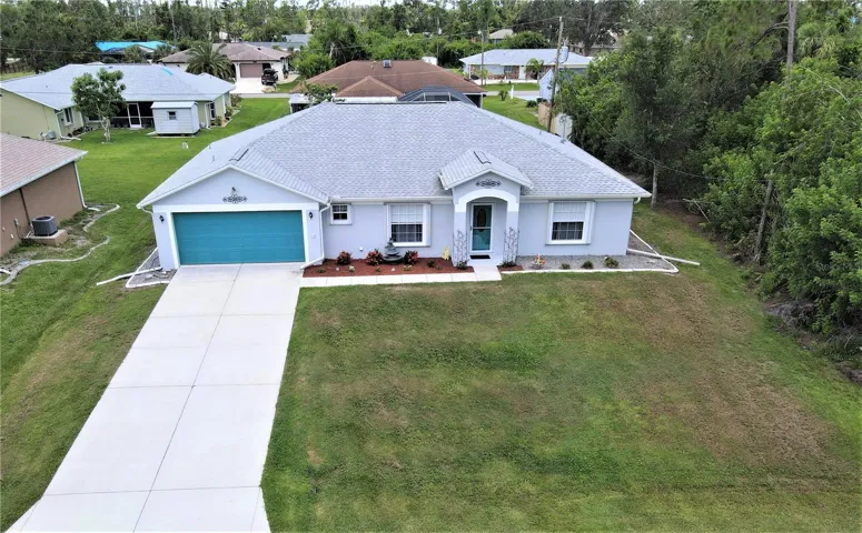 Aerial photo of home