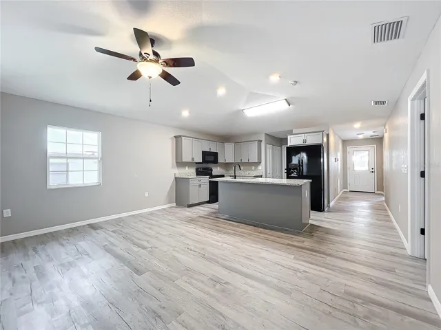 Open floor plan