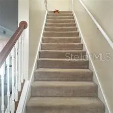Stairs Leading up to Bedrooms