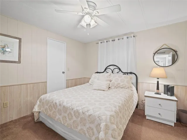 Guest Bedroom with walk in closet