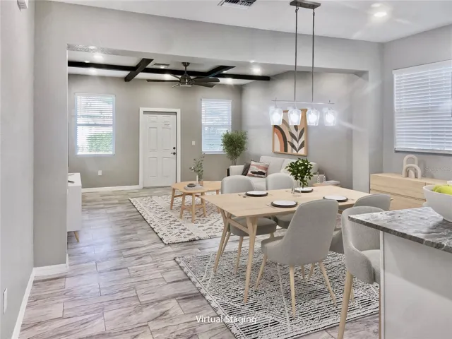 Virtual Staged Living Area