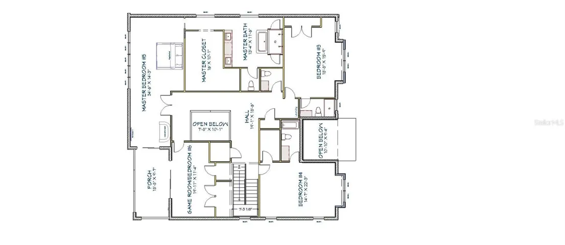 Third Level Floor Plan