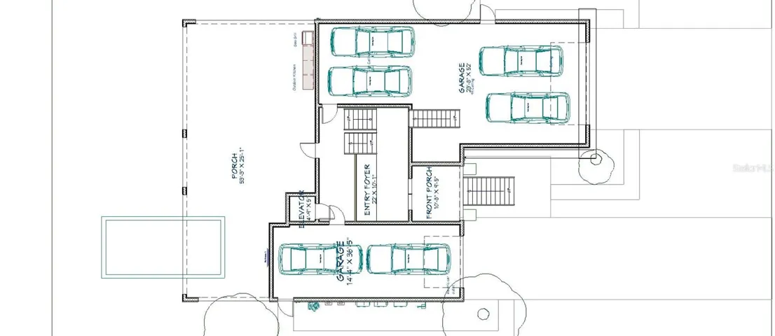 First Level/Garages