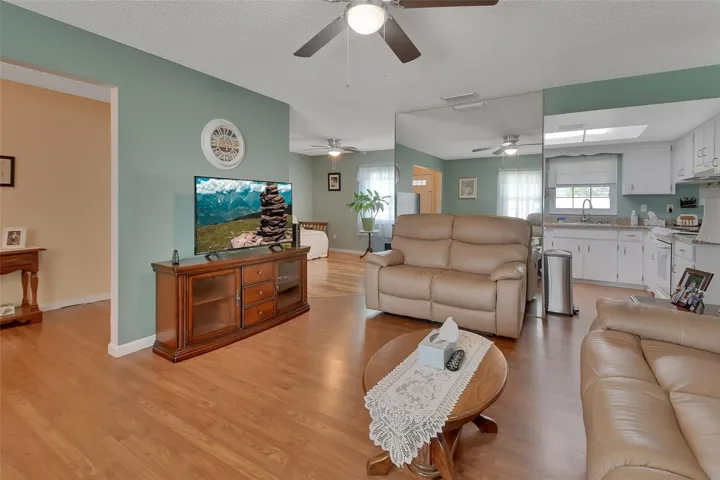 Living Room looking into kitchen