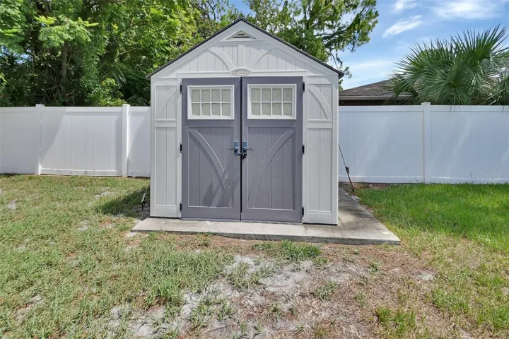 Newer Shed on a slab