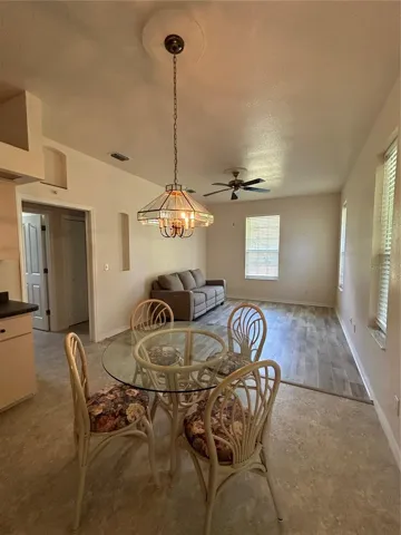 Kitchen lookin into family room