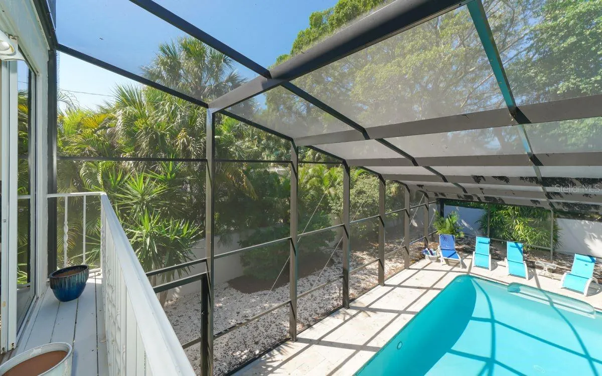Heated pool and spa