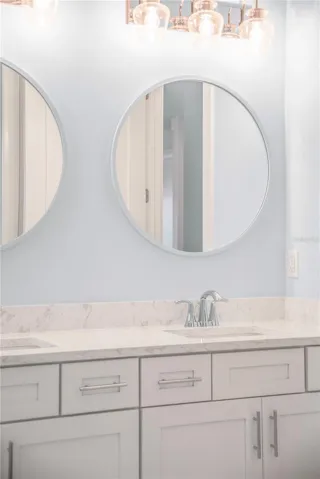 Guest suite double vanity