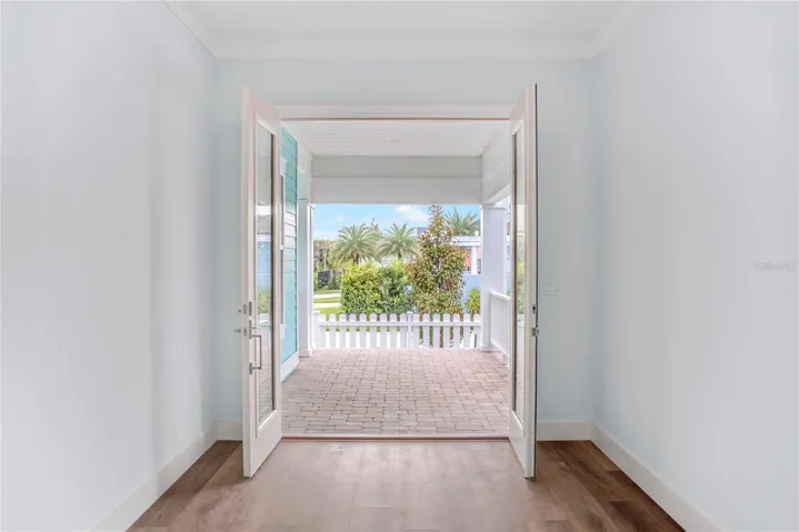 French Door Entry