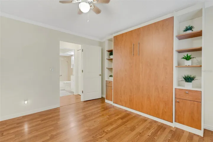 Guest bathroom across the hall and another storage closet~