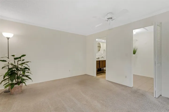 Spacious master suite nicely separated on the back of the home with en suite and large walk-in closet~