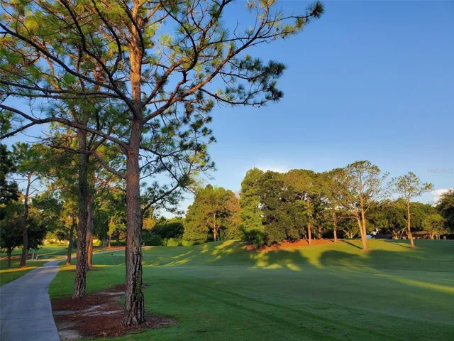 Cart paths become walking/jogging trails for early morning & sunset exercise~