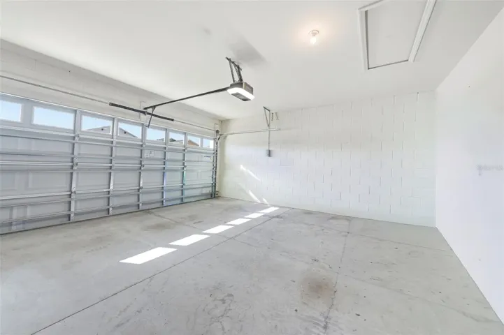 From home entry looking into garage