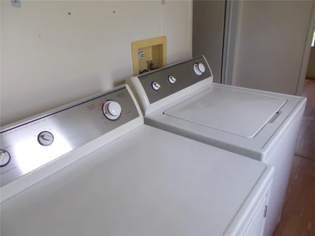 Washer/Dryer is off the Kitchen