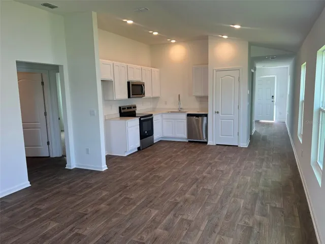 Living Room & Kitchen Combo