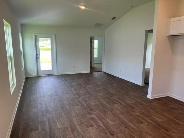 Living Room and Kitchen Combo