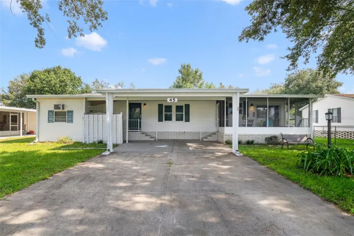 Outside of the hustle and bustle of Orlando you will find the charming down of Debary and this well cared for 3BD/2BA HOME offering NEWER DOUBLE PANE WINDOWS, a bright OPEN CONCEPT LIVING area complete with LUXURY VINYL PLANK FLOORING, an EAT-IN KITCHEN and COVERED PARKING!