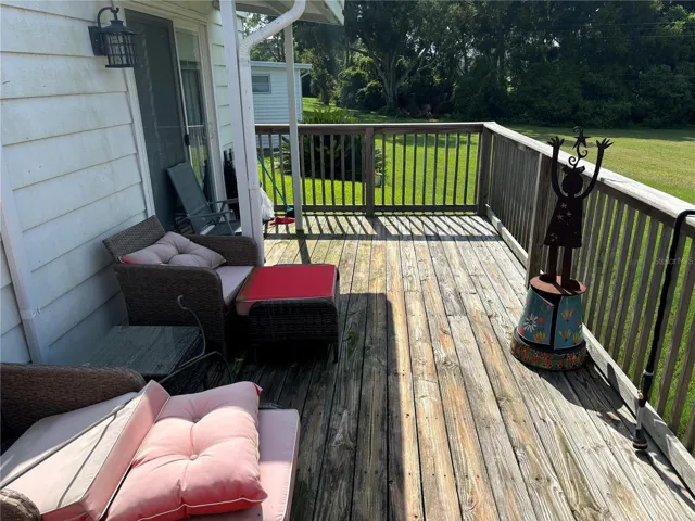 Back deck