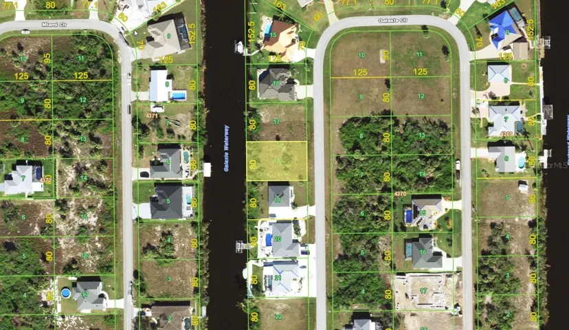 Neighboring homes.