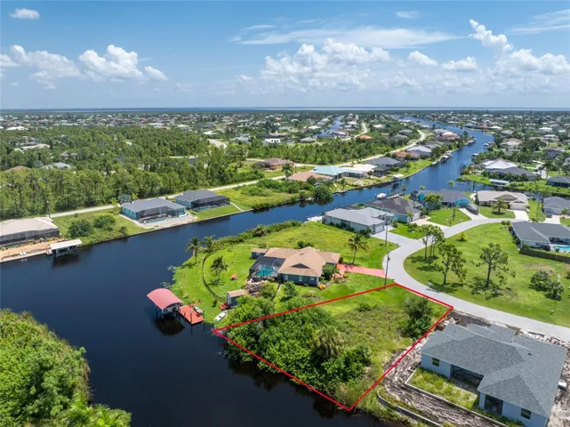 Great Waterfront Lot!  Build your dream home in South Gulf Cove!