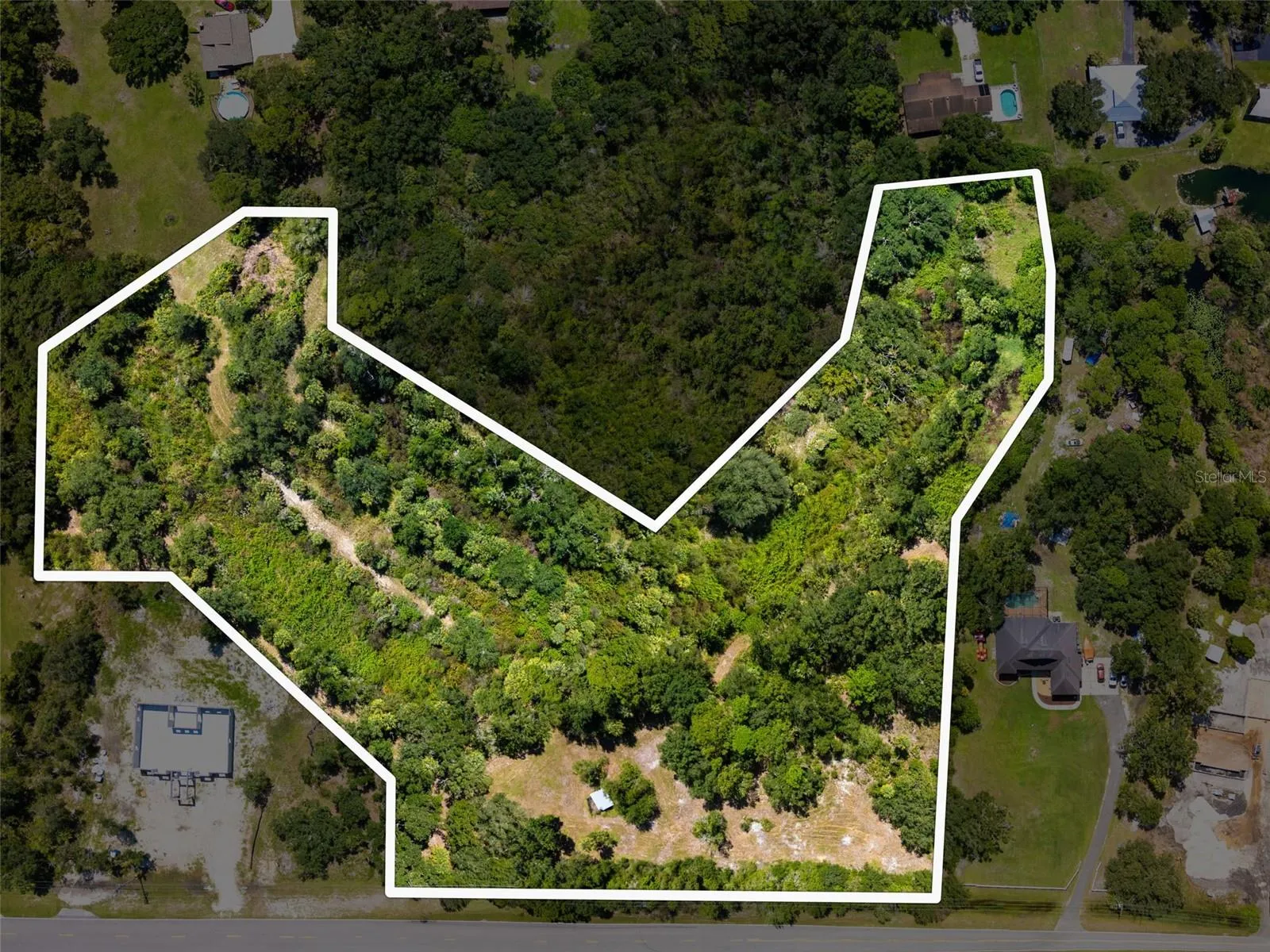 Approximate lot lines