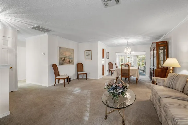 Full View of Living - Dining Room