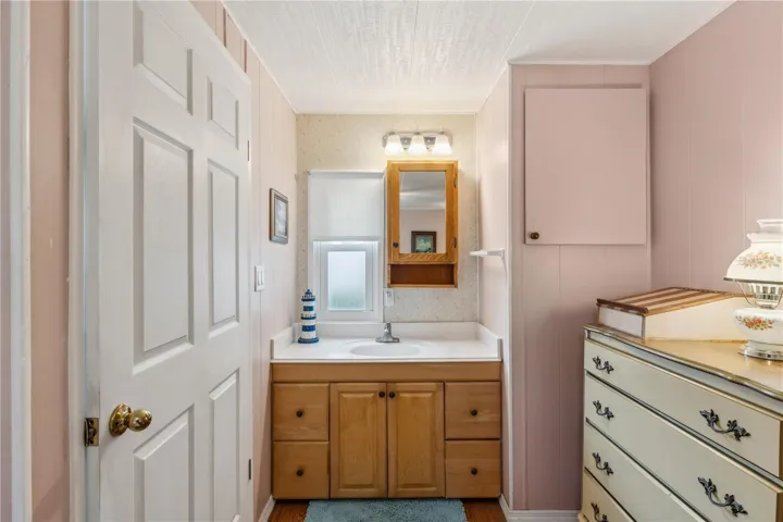Master bath and closet area