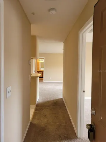 Entrance Hallway into first bedroom.