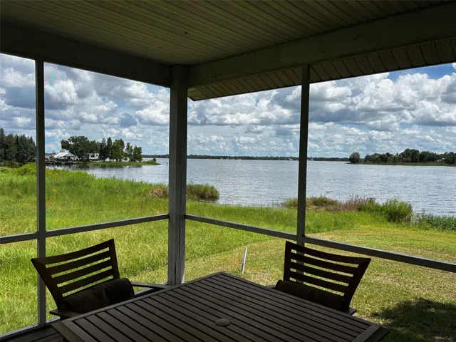 Lake View from back porch