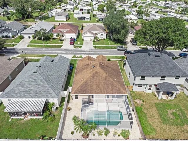 Aerial Photo of House