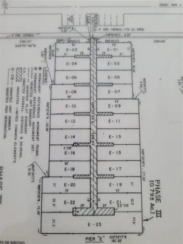 Slip E-16, 60 x 21 with usable beam of 19 ft.
