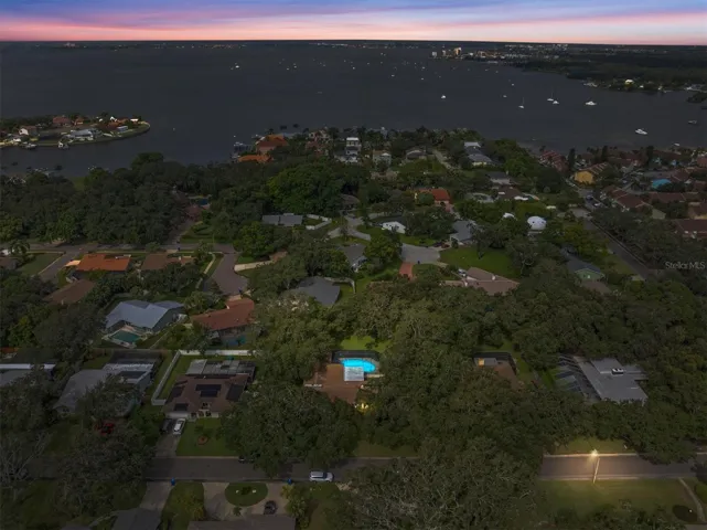 Sunset views from your pool and backyard