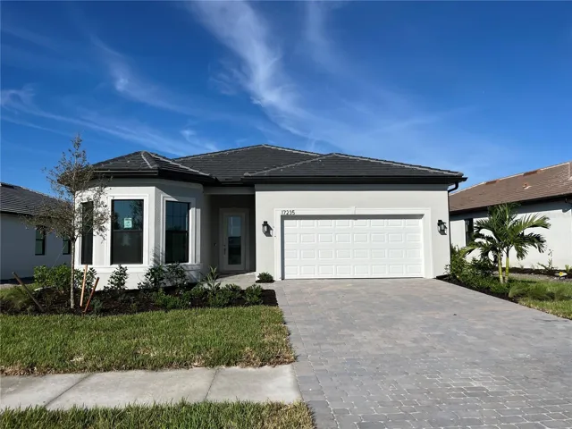 Exterior of completed home