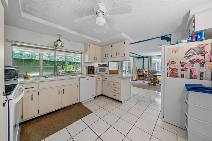 Kitchen with new appliances