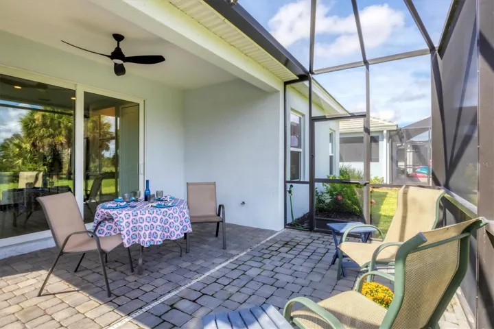 Solid wall has electric and gas stub with grill or outdoor kitchen