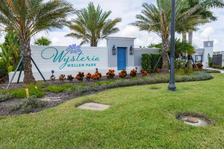 Beautiful community entrance