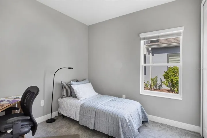 Third bedroom (used partially as office)