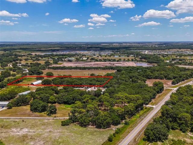 drone pic of 15560 CR 675 6.33 vacant land