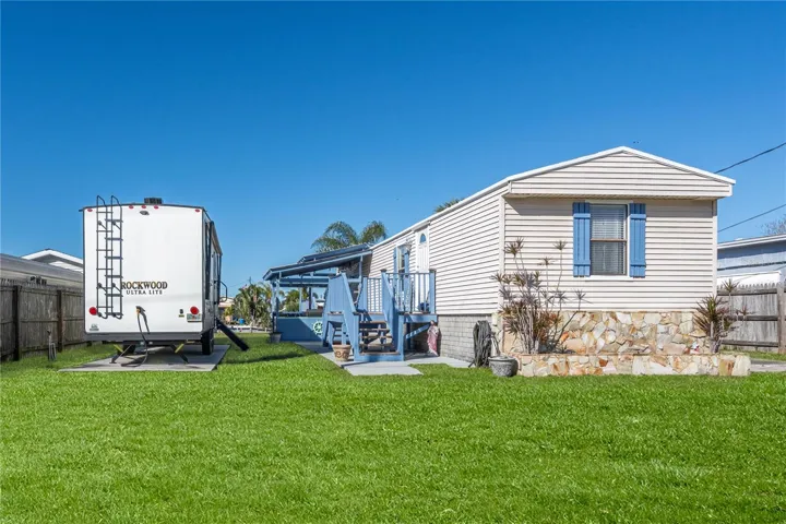 Extra large lot with RV pad and electrical hook up