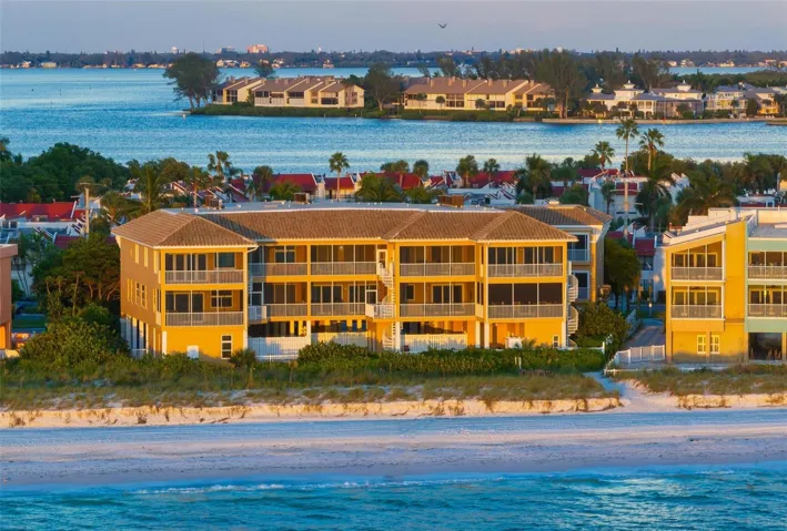 Rear elevation, Villa #1  top right corner unit