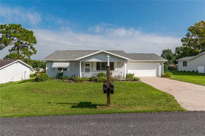Front of home.
