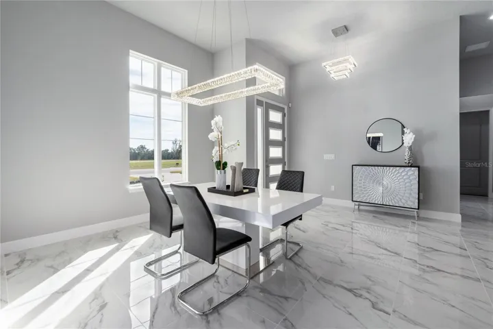 Large Window w/Volume Ceilings