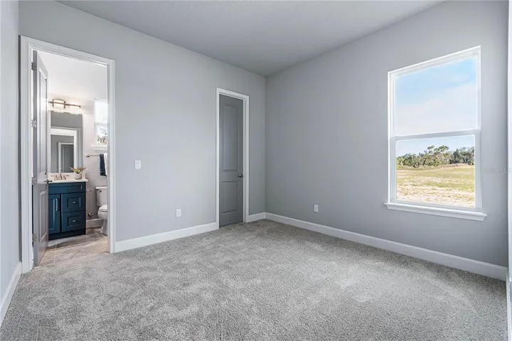 Bedroom 3 w/Window and Walk-in Closet