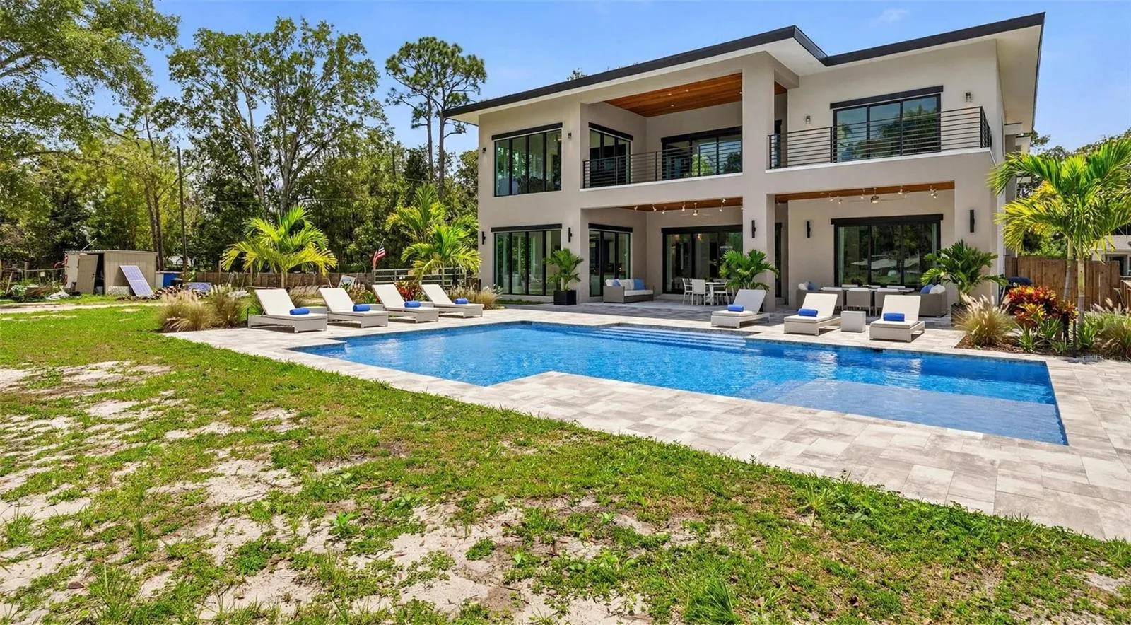 A.I. image of a dream home.