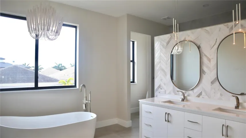 Master bathroom
