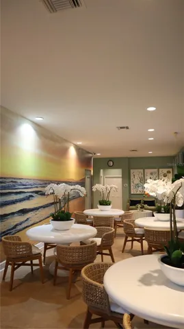 Club house lounge area